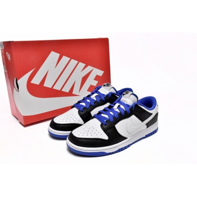 PKGoden Dunk Low White Black Royal,FD9064-110