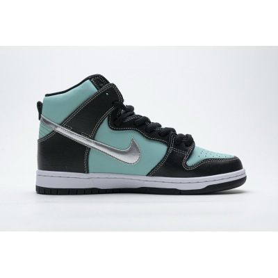 PKGoden Dunk SB High Diamond Supply,653599-400