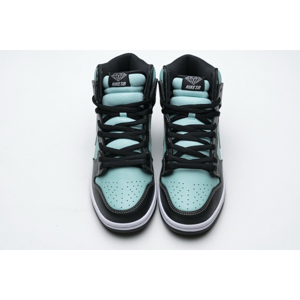 PKGoden Dunk SB High Diamond Supply,653599-400
