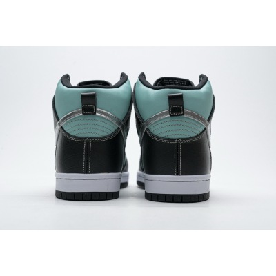 PKGoden Dunk SB High Diamond Supply,653599-400