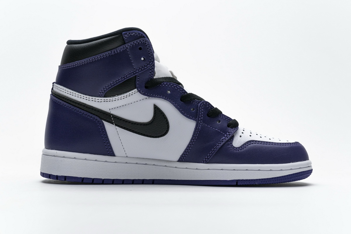 PKGoden Jordan 1 Retro High Court Purple White,555088-500