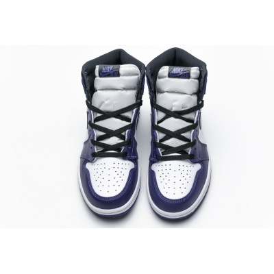 PKGoden Jordan 1 Retro High Court Purple White,555088-500