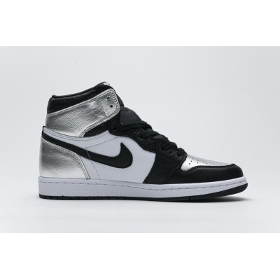 PKGoden Jordan 1 Retro High Silver Toe (W)(2021)