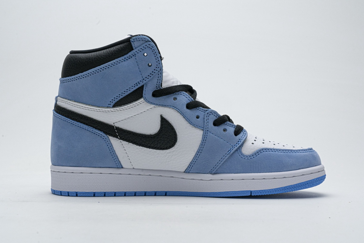 PKGoden Jordan 1 Retro High White University Blue Black,555088-134