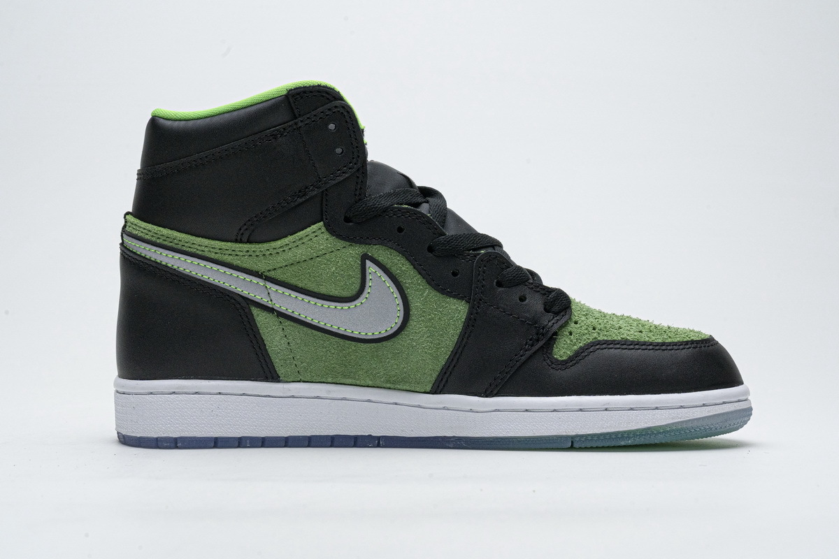 PKGoden Jordan 1 Retro High Zoom Zen Green