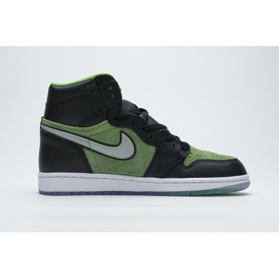PKGoden Jordan 1 Retro High Zoom Zen Green