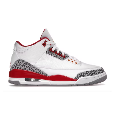 PKGoden Jordan 3 Retro Cardinal Red，CT8532-126