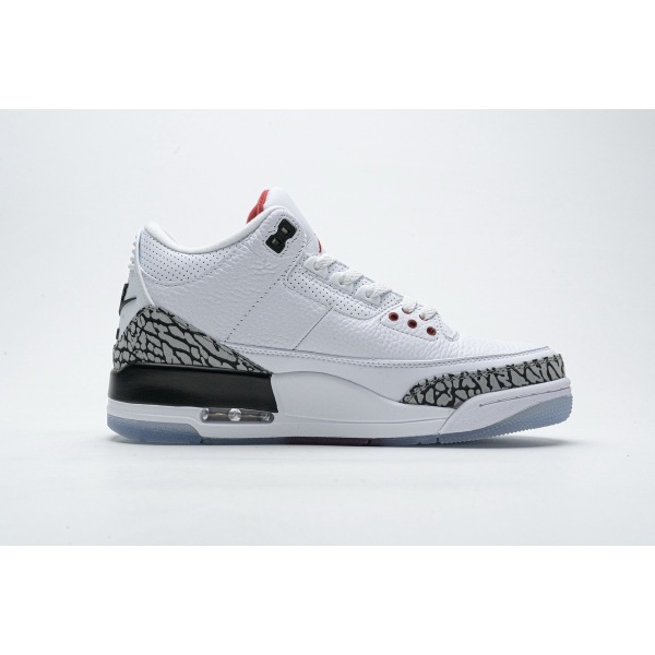 PKGoden Jordan 3 Retro Free Throw Line White Cement,923096-101