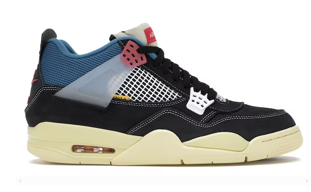 PKGoden Jordan 4 Retro Union Off Noir,DC9533-001
