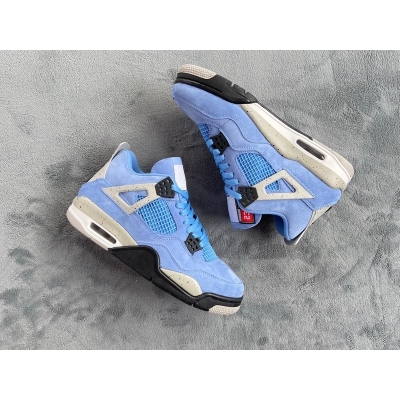 ⏳Free Shipping⏳PKGoden Jordan 4 Retro University Blue,CT8527-400