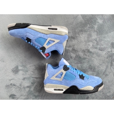 ⏳Free Shipping⏳PKGoden Jordan 4 Retro University Blue,CT8527-400