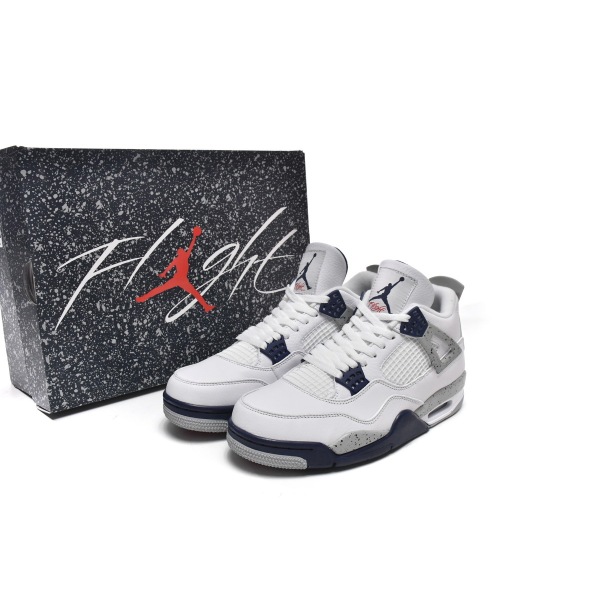 Limited Time 50% OFF | Jordan 4 Retro White Midnight Navy,DH6927-140