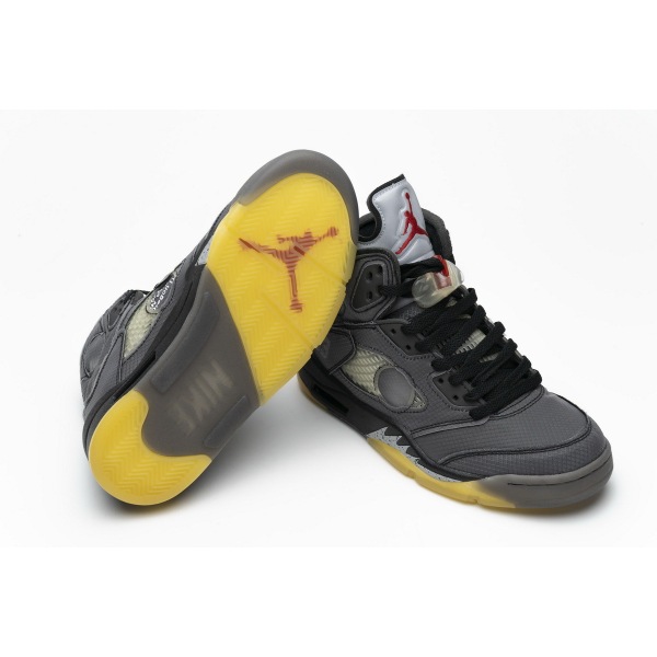 PKGoden Jordan 5 Retro Off-White Black,CT8480-001