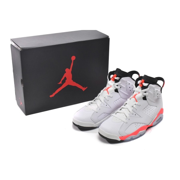 PKGoden Jordan 6 Retro Infrared White (2014),384664-123