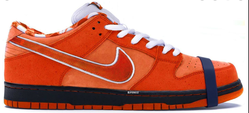PKGoden SB Dunk Low Concepts orange Lobster