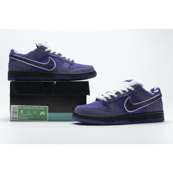 PKGoden SB Dunk Low Concepts Purple Lobster,BV1310-555