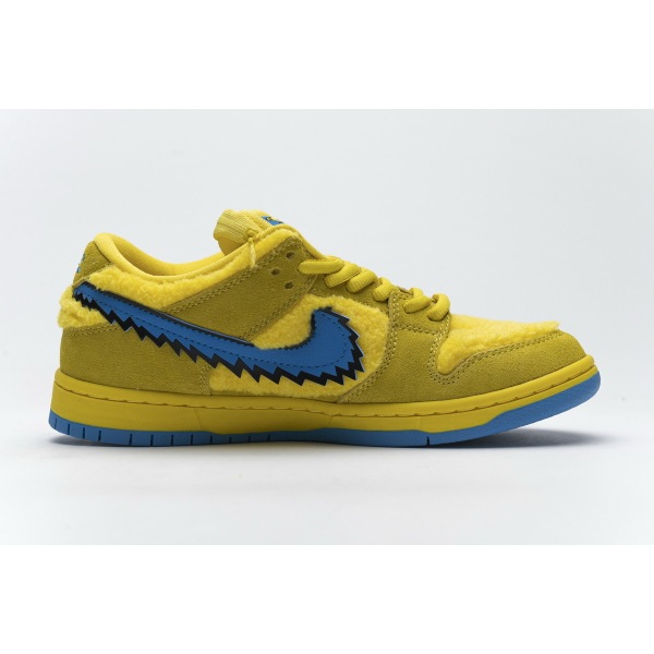 PKGoden SB Dunk Low Grateful Dead Bears Opti Yellow,CJ5378-700