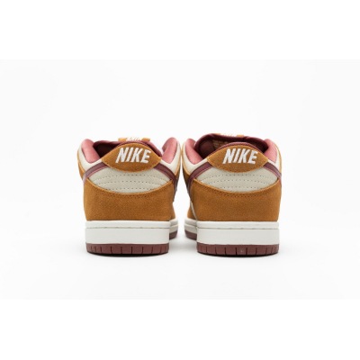 PKGoden SB Dunk Low Pro Dark Russet Cedar,BQ6817-202