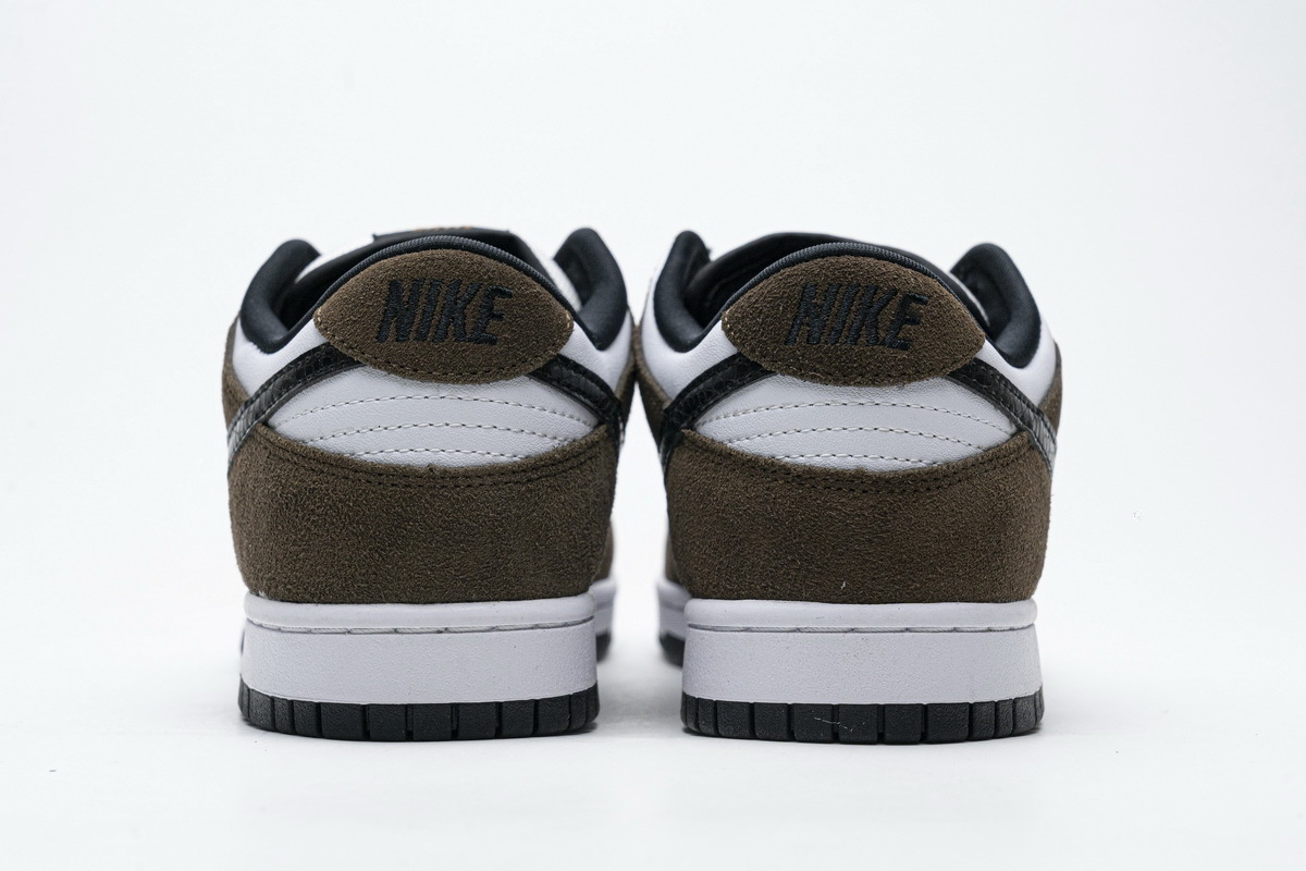 PKGoden SB Dunk Low White Black Trail End Brown,304292-102