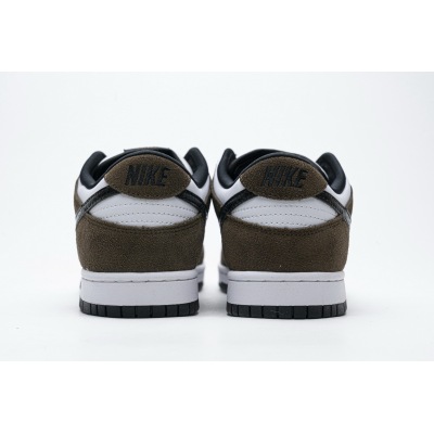 PKGoden SB Dunk Low White Black Trail End Brown,304292-102