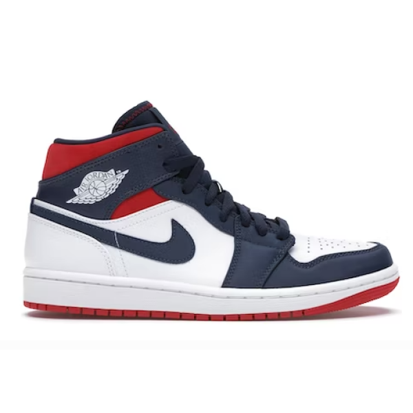 Jordan 1 kids shoes |Jordan 1 Mid SE USA Kids, 852542-104