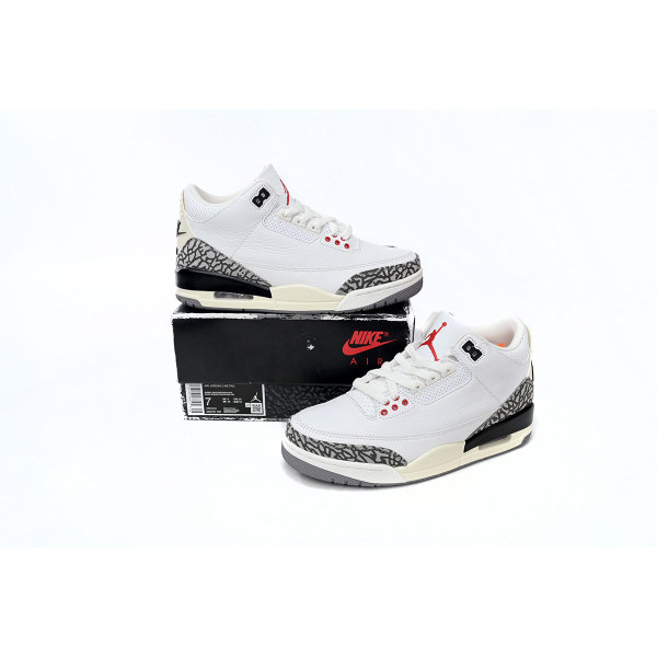 PKGoden Jordan 3 Retro White Cement Reimagined  DN3707-100