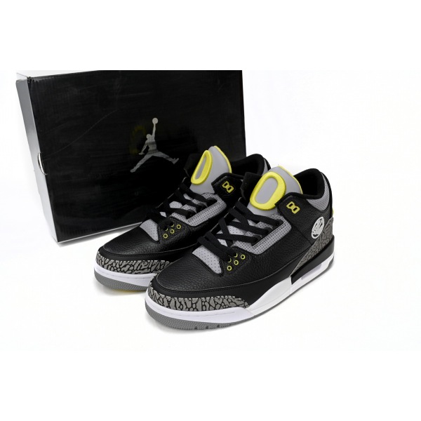 PKGoden Jordan 3 Retro Oregon Ducks Pit Crew,H011-MNJDLS-5