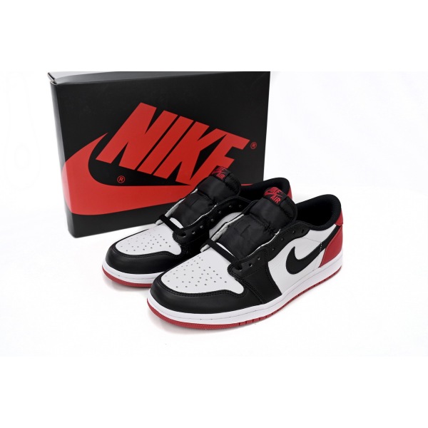 PKGoden Air Jordan 1 Low OG  Black Toe,CZ0790-106