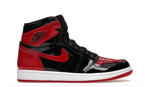 PKGoden Air Jordan 1 High OG Bred Patent,555088-063