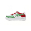 Special Sale A Bathing Ape Bape Sta Low Red White Green,1180-191-004