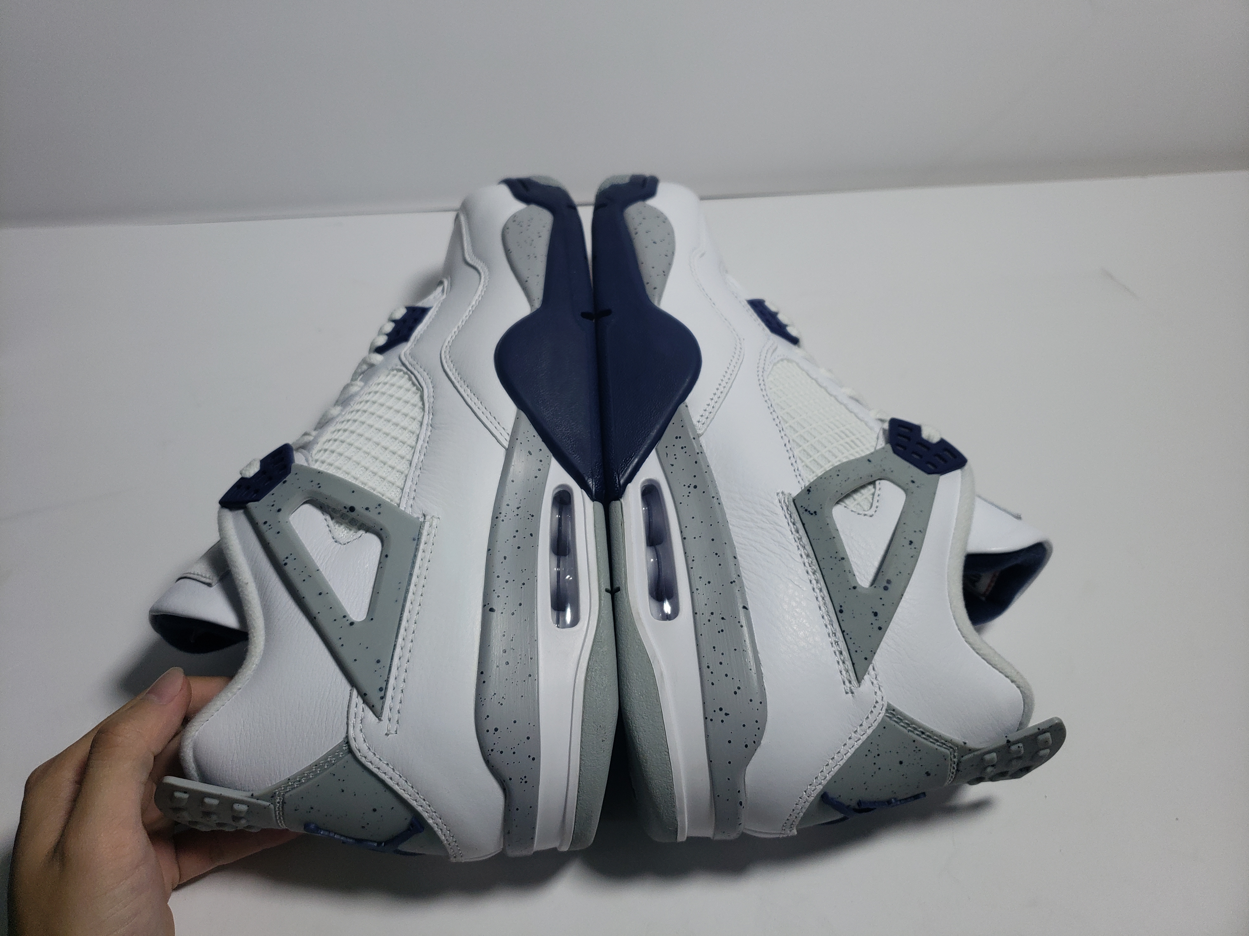 PKGoden Jordan 4 Retro White Midnight Navy,DH6927-140