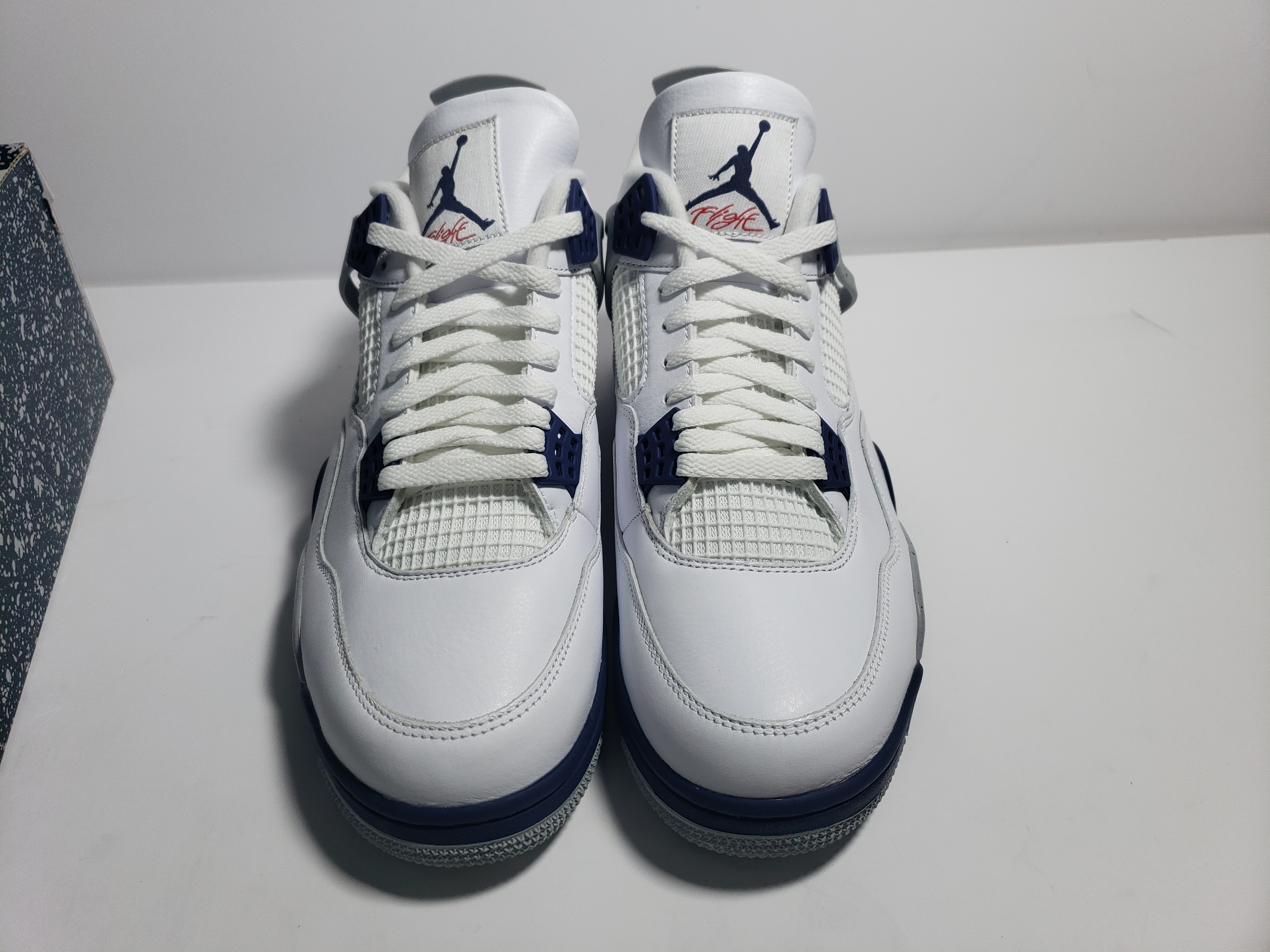 PKGoden Jordan 4 Retro White Midnight Navy,DH6927-140
