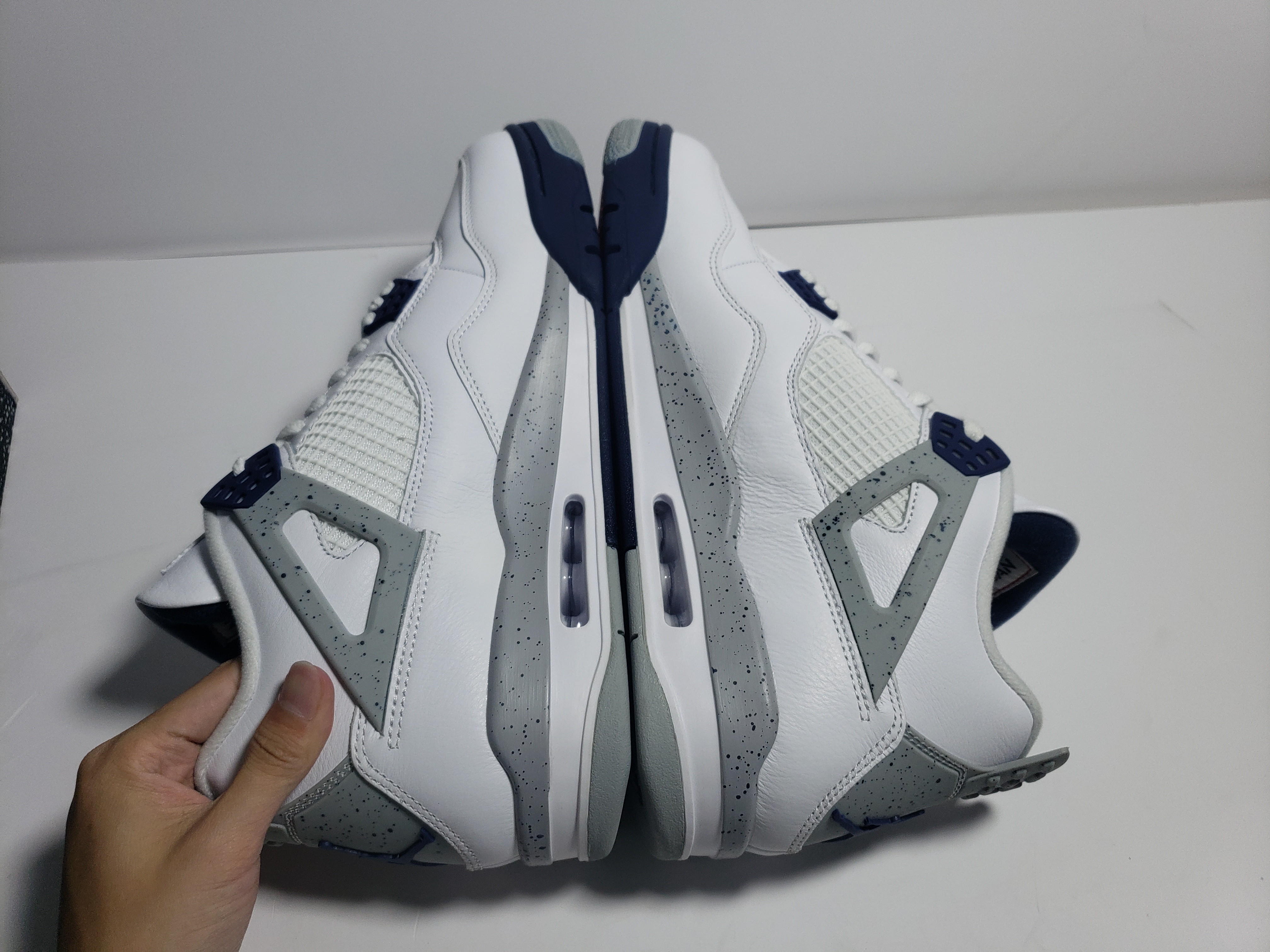 PKGoden Jordan 4 Retro White Midnight Navy,DH6927-140