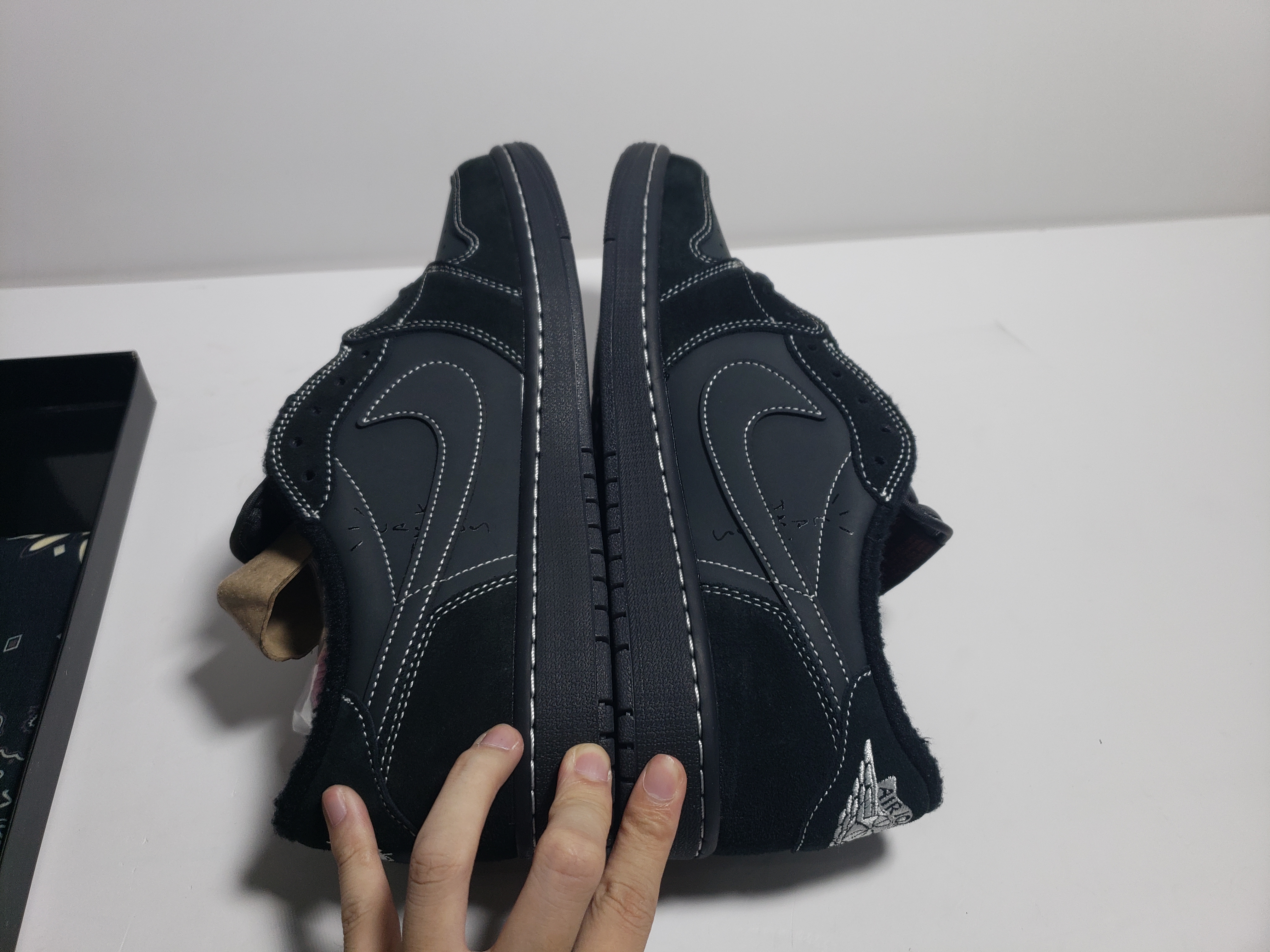 Special Sale Air Jordan 1 Low Black Phantom Travis Scott,DM7866-001