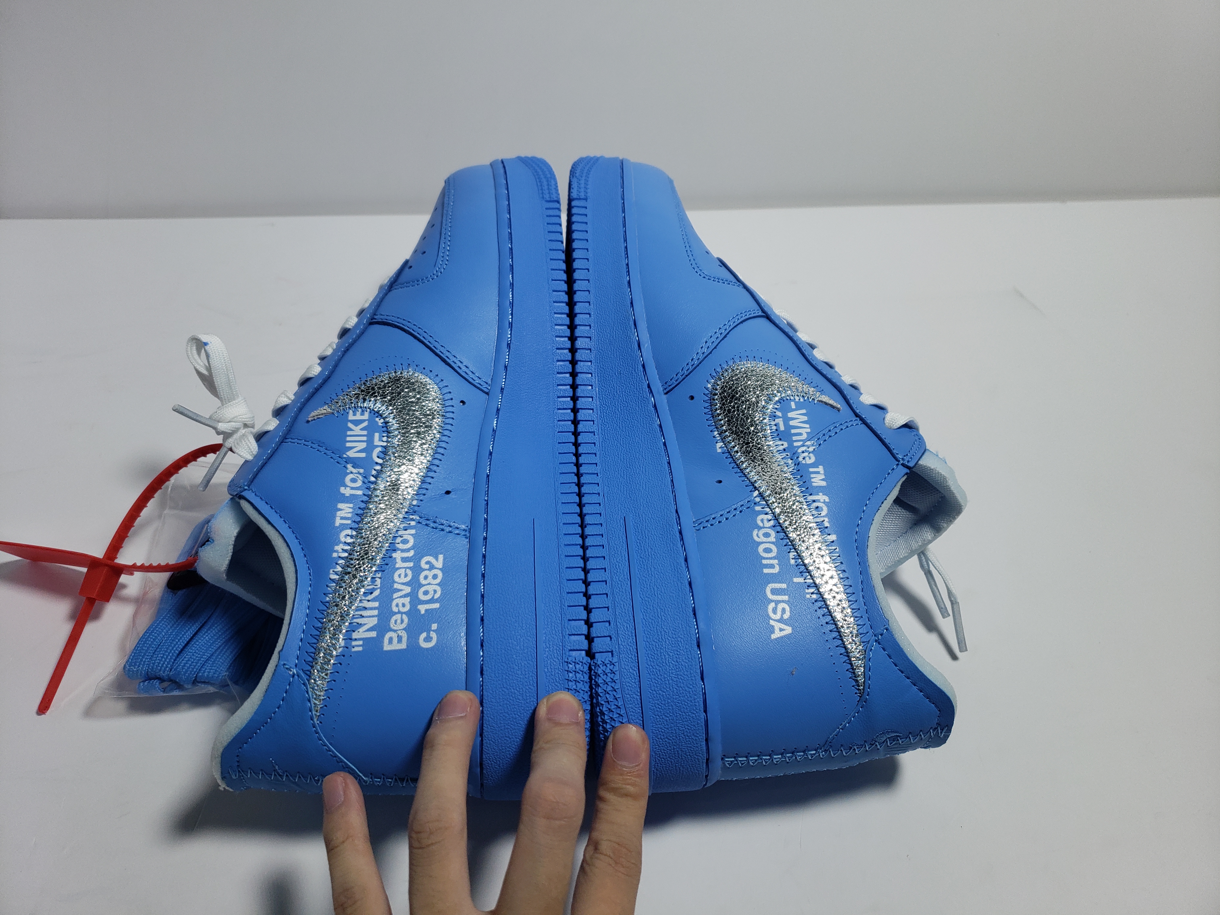 PKGoden Air Force 1 Low Off-White MCA University Blue,CI1173-400