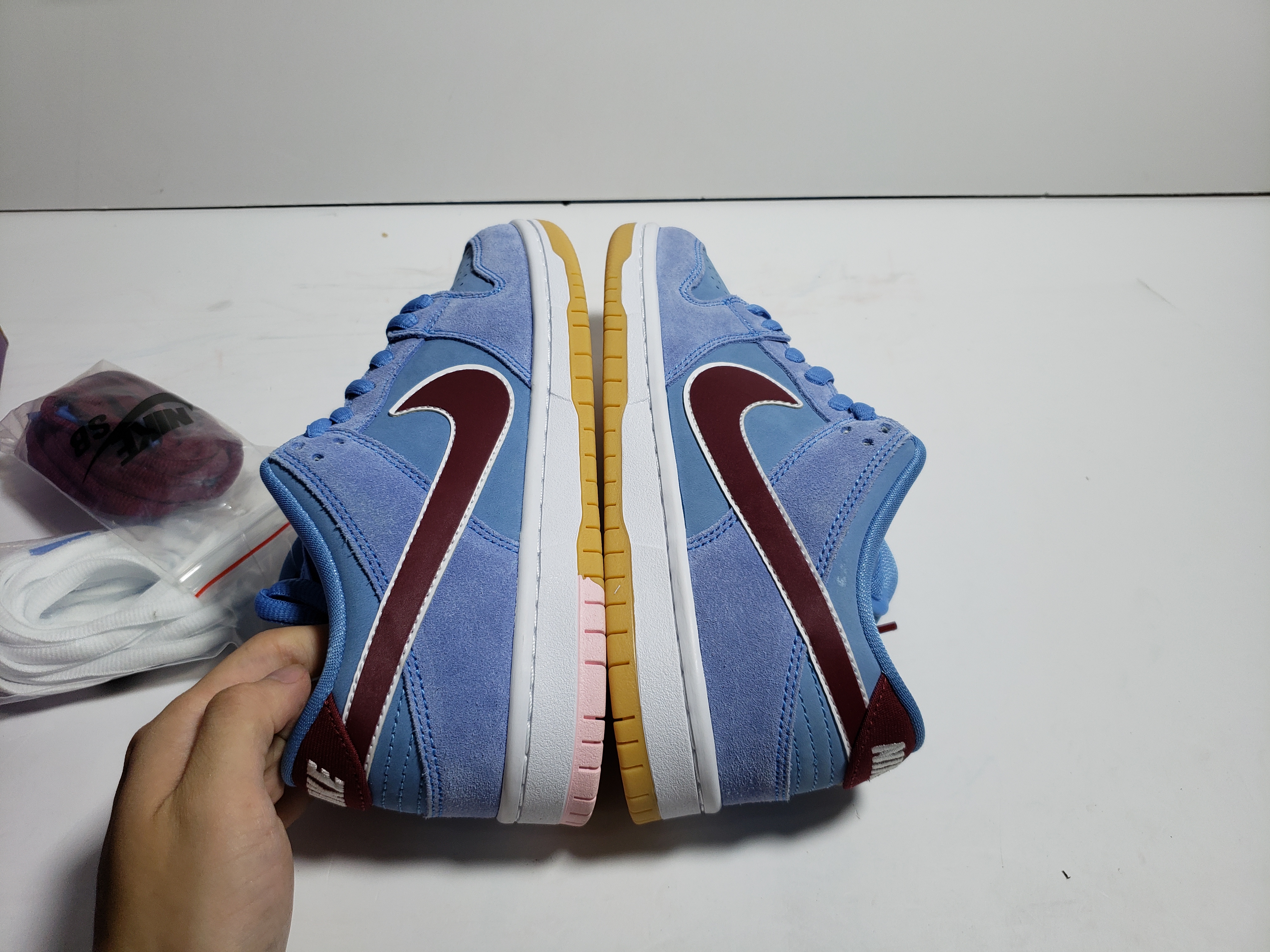 OG SB Dunk Low Valour Blue Team Maroon,DQ4040-400