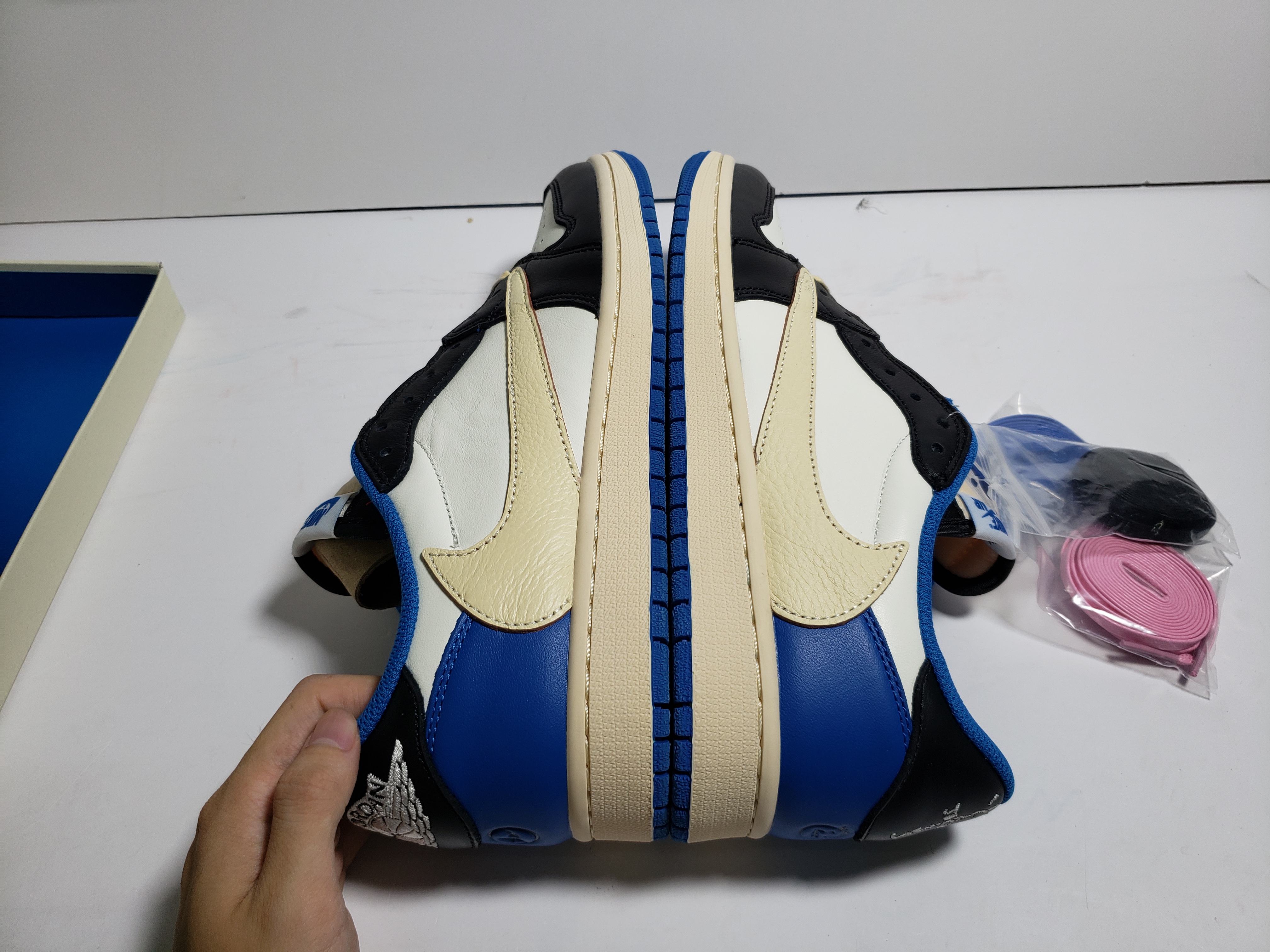 PKGoden Jordan 1 Low Travis Scott x Fragment Design,DM7866-140