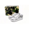 Special Sale A Bathing Ape Bape Sta Low Silver,1H73 191 921