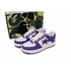 Special Sale A Bathing Ape Bape Sta Low White Purple,1170 0191 007