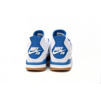 PKGoden Air Jordan 4 Retro SB White Blue,DR5415-104