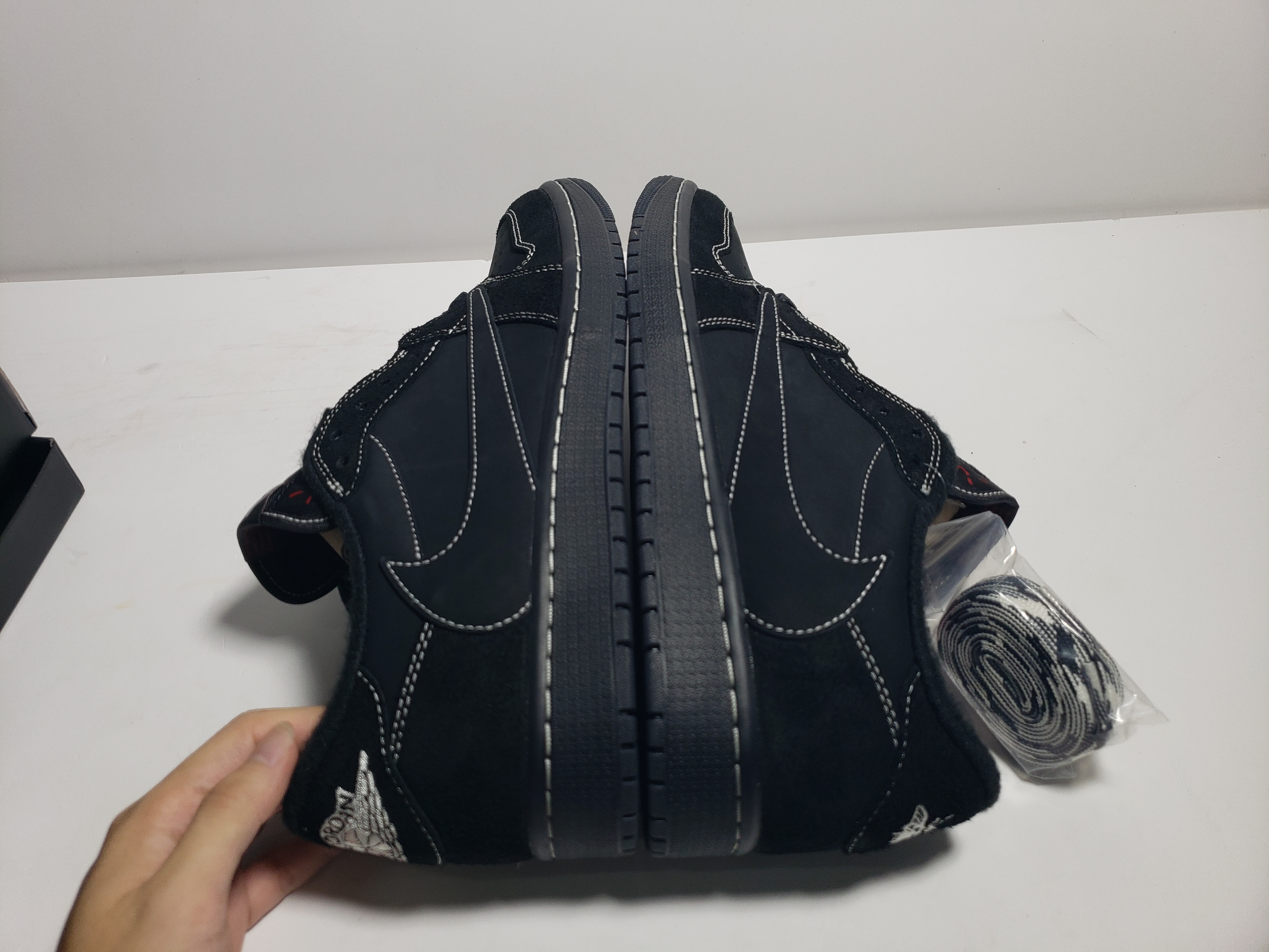PKGoden Air Jordan 1 Low Black Phantom Travis Scott,DM7866-001