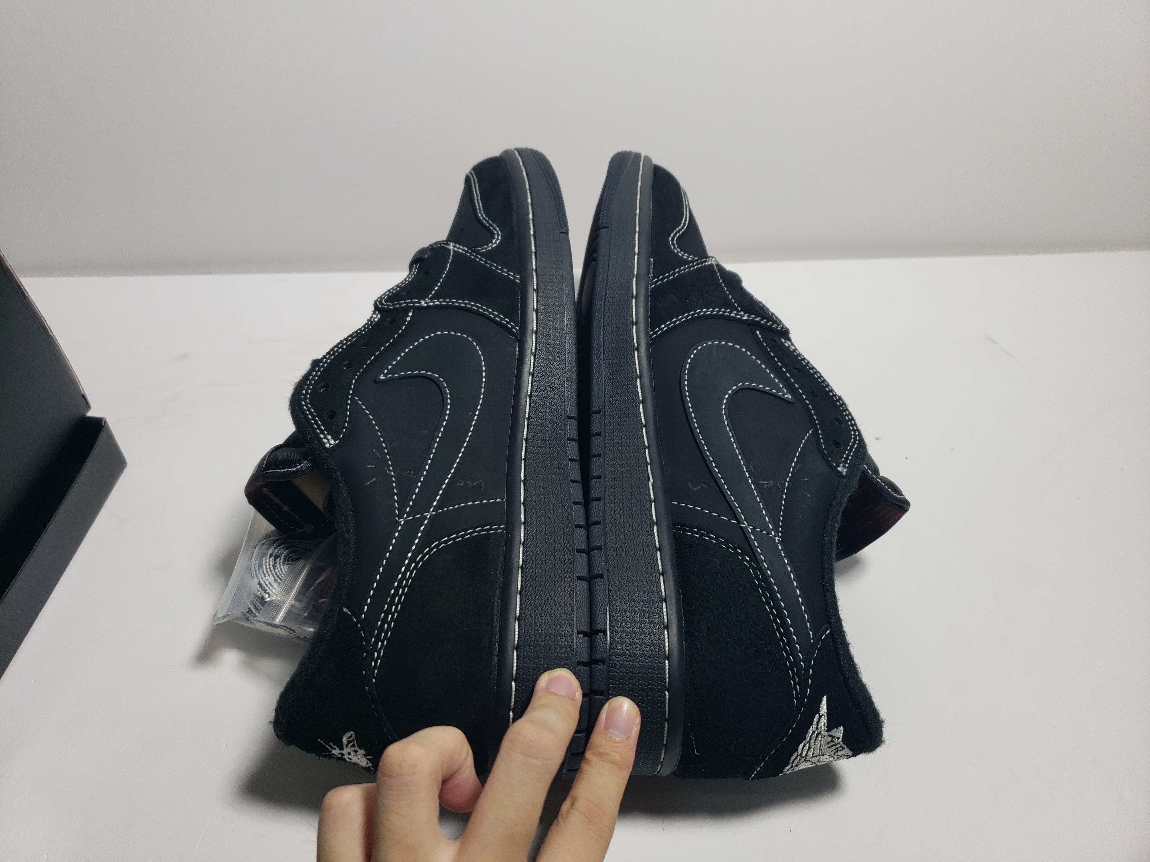 PKGoden Air Jordan 1 Low Black Phantom Travis Scott,DM7866-001