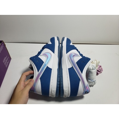 PKGoden SB Dunk Low Blue White Born Raised,FN7819-400