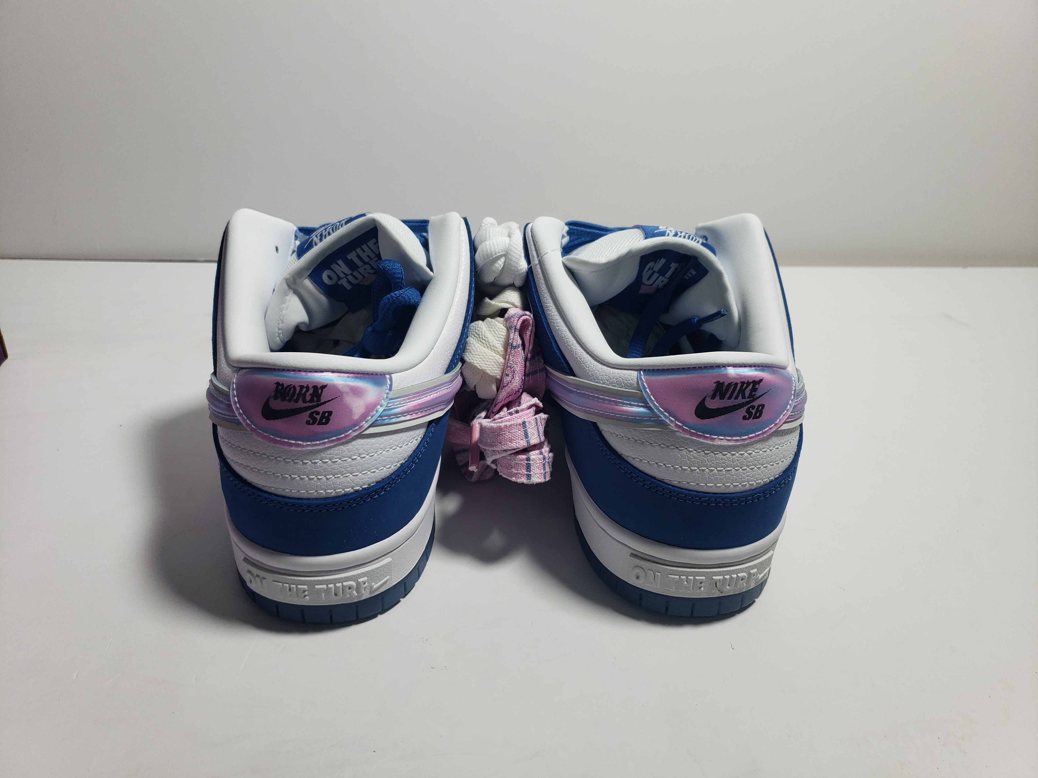 PKGoden SB Dunk Low Blue White Born Raised,FN7819-400