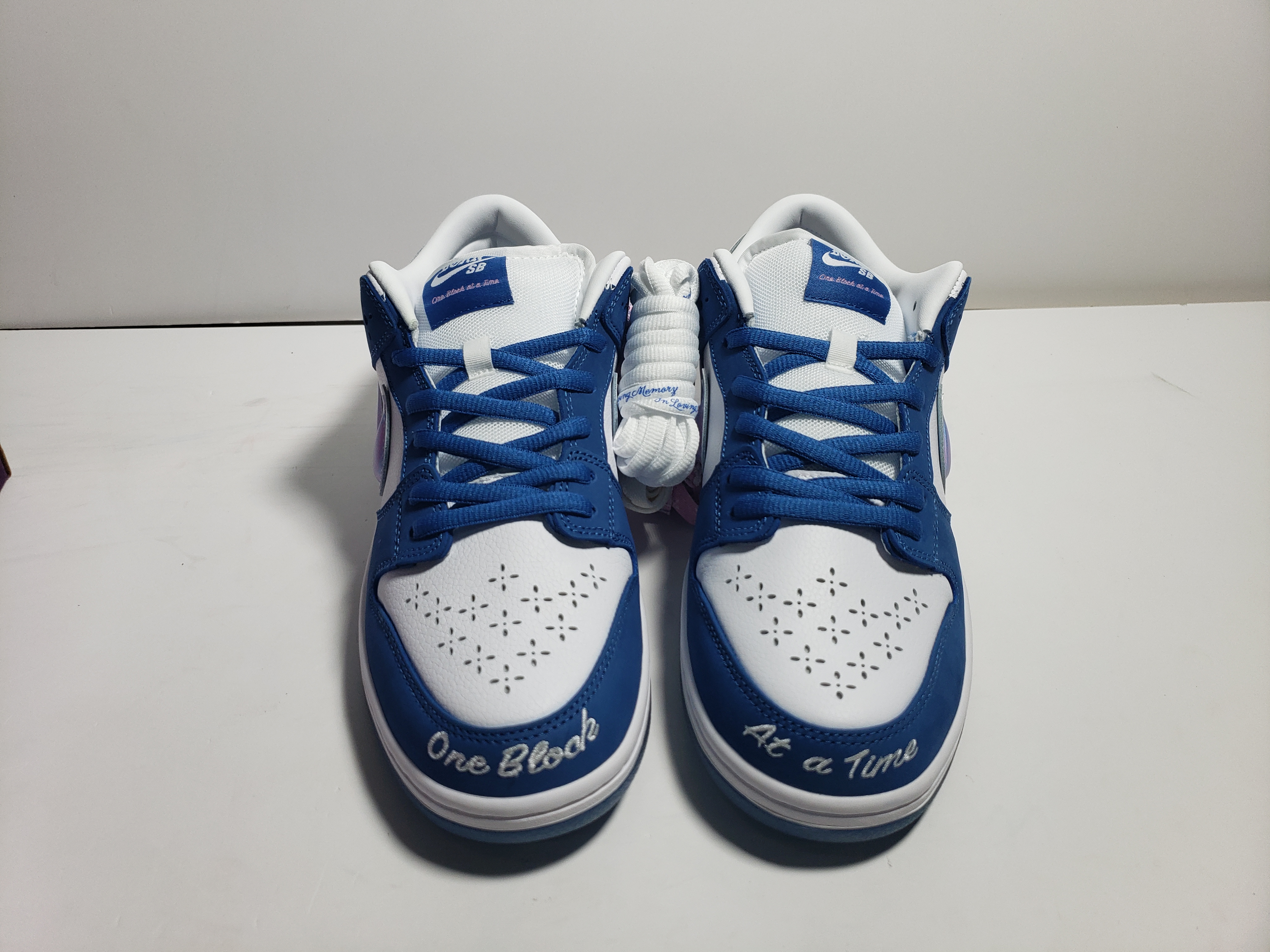 PKGoden SB Dunk Low Blue White Born Raised,FN7819-400