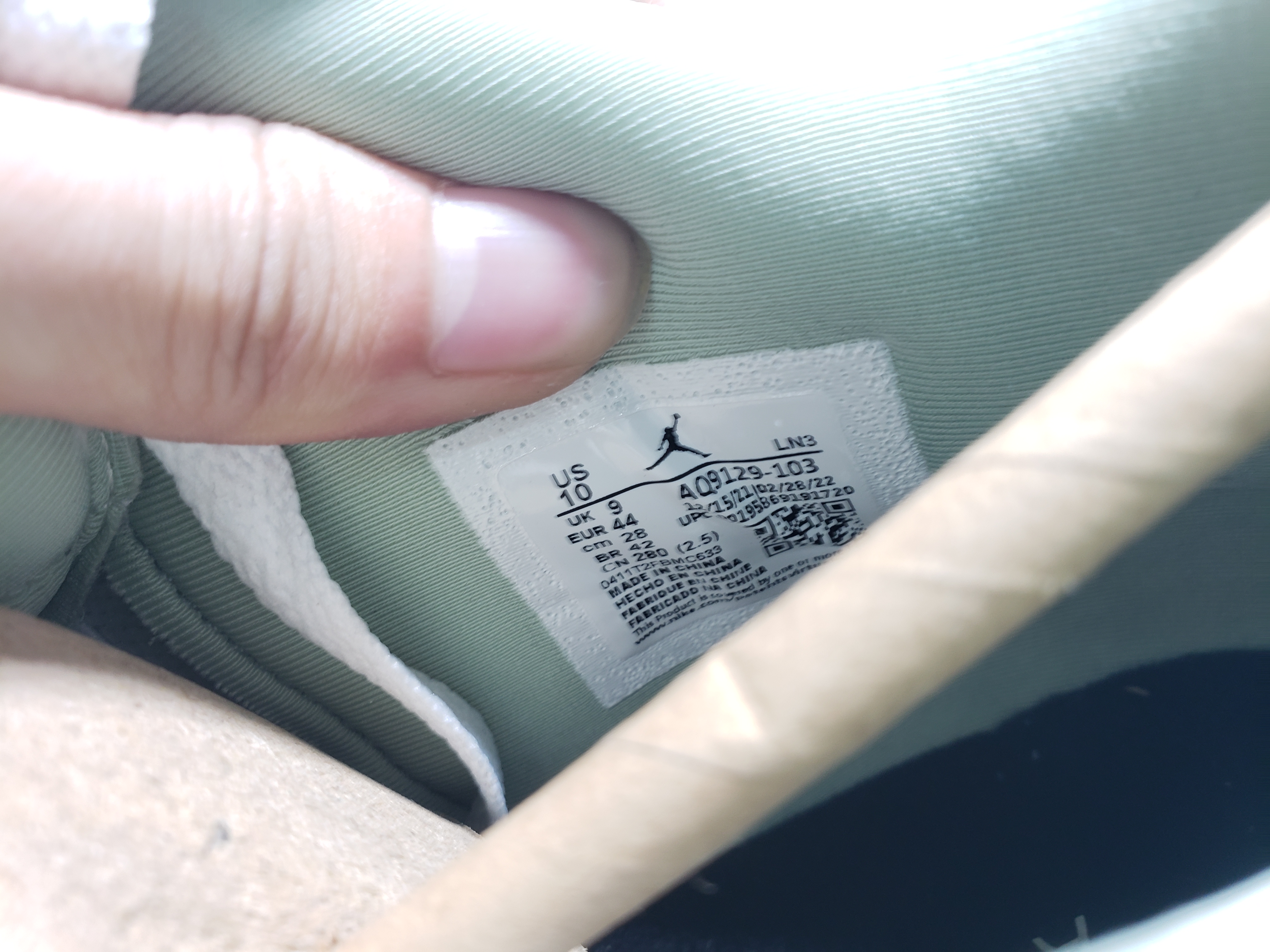 PKGoden Jordan 4 Retro Seafoam (W),AQ9129-103