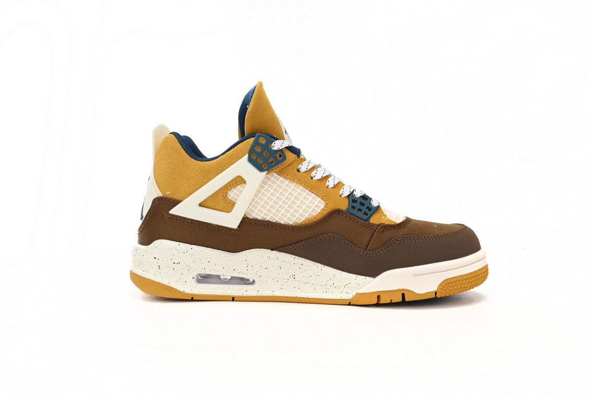 PKGoden Jordan 4 Cacao Wow Brown White,FB2214-200