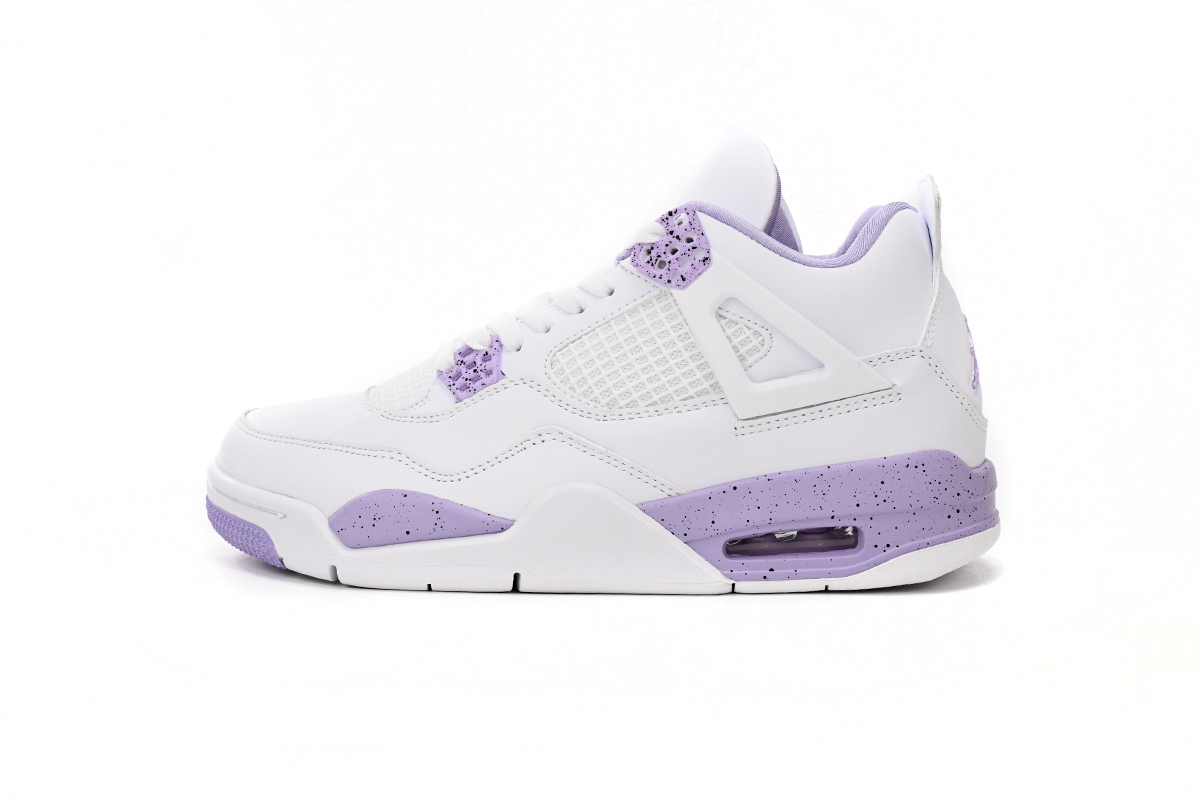 PKGoden Jordan 4 White Purple, CT8527-115