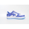 Special Sale A Bathing Ape Bape Sta Low Black Blue Color Spray Painting,1H73191913