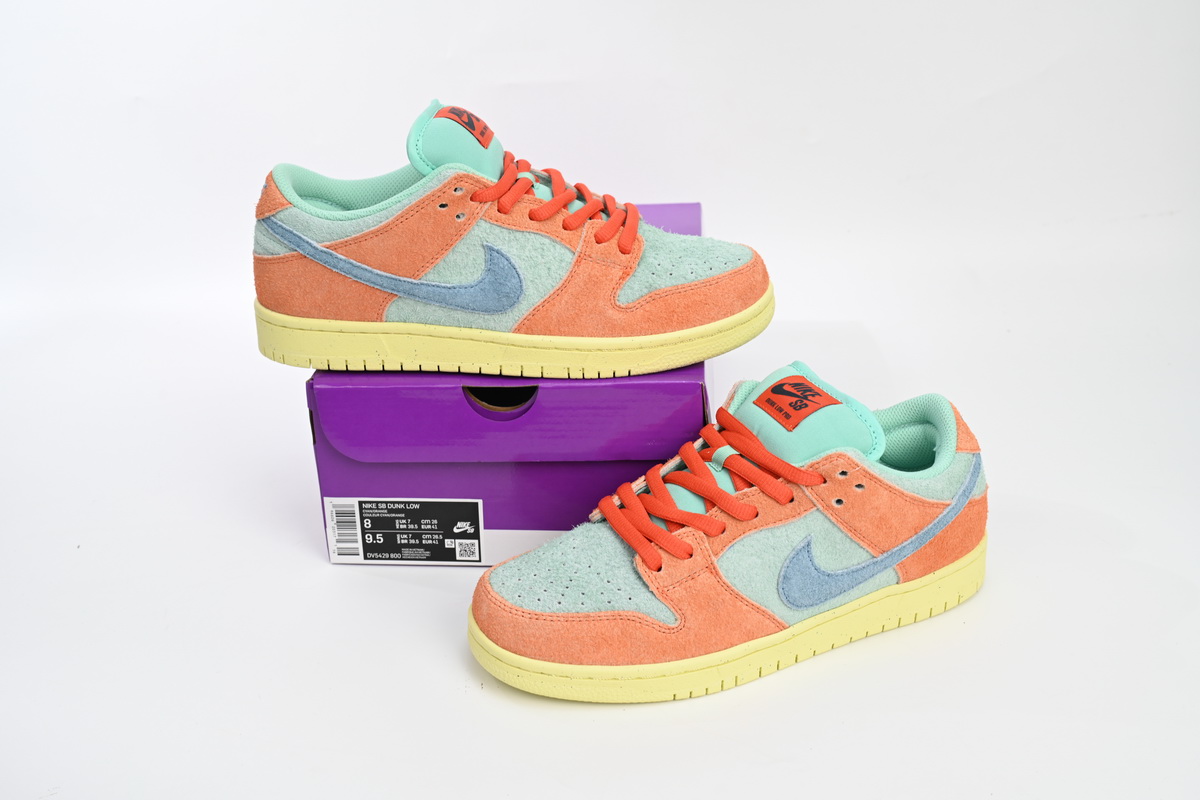 PKGoden Dunk Low Orange Emerald Rise, DV5429-800